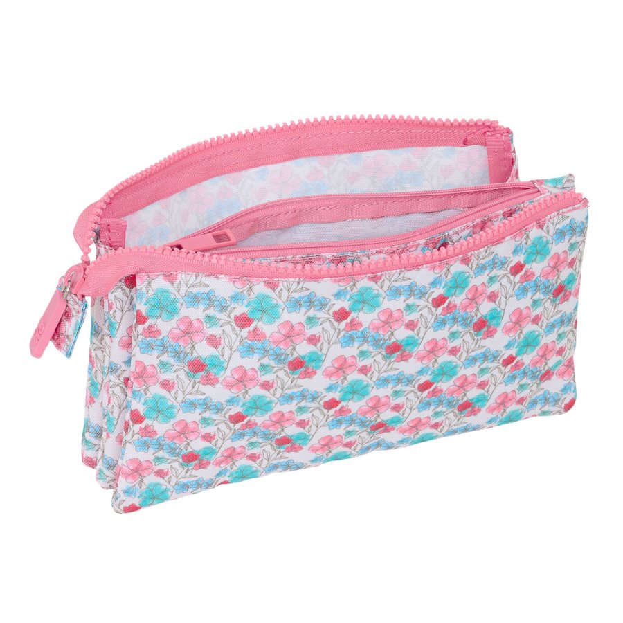 Tredobbelt bretaske Moos Flores Multifarvet 22 x 12 x 3 cm #3