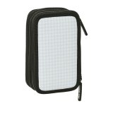 Tredobbelt Penalhus Real Madrid C.F. Hvid Gr 12,5 x 19,5 x 5,5 cm 36 Dele #4