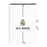 Ringbind Real Madrid C.F. Hvid Gr A4 26 x 33.5 x 2.5 cm #1
