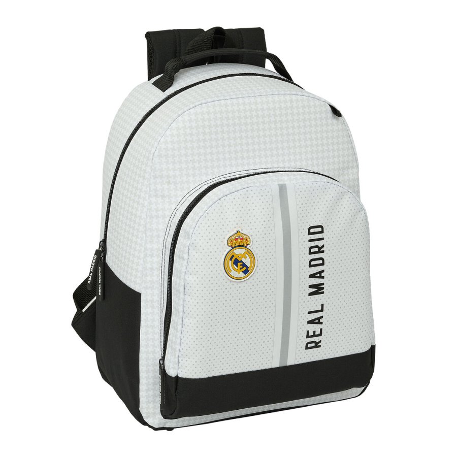Skoletaske Real Madrid C.F. 24/25 Hvid Gr 32 x 42 x 15 cm #1