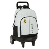 Skolerygsk med Hjul Real Madrid C.F. 24/25 Hvid Gr 33 x 45 x 22 cm #1