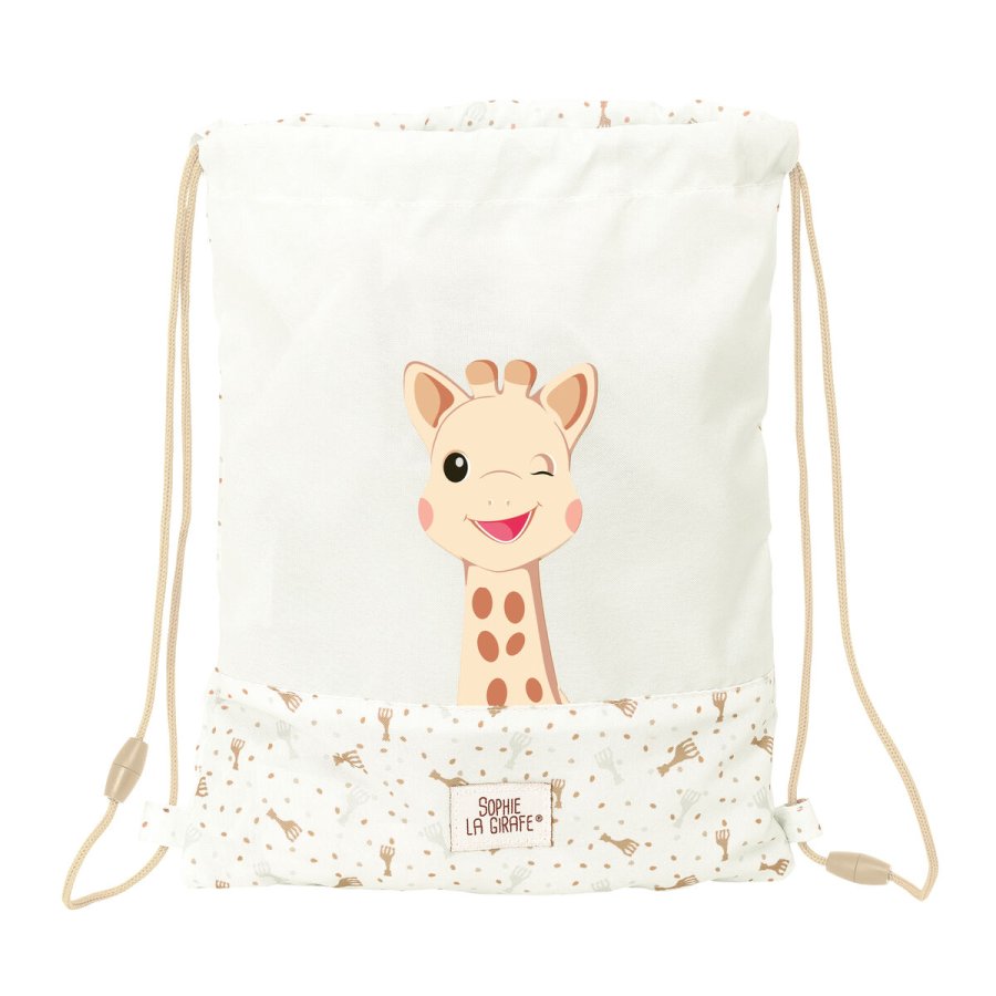 Rygsk med Snore Sophie la Girafe Beige 26 x 34 x 1 cm #1