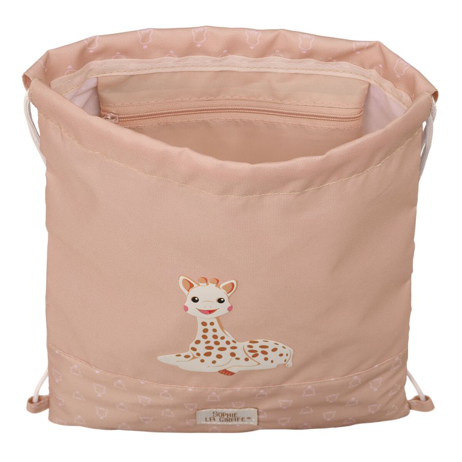 Rygsk med Snore Sophie la Girafe Beige 26 x 34 x 1 cm #3