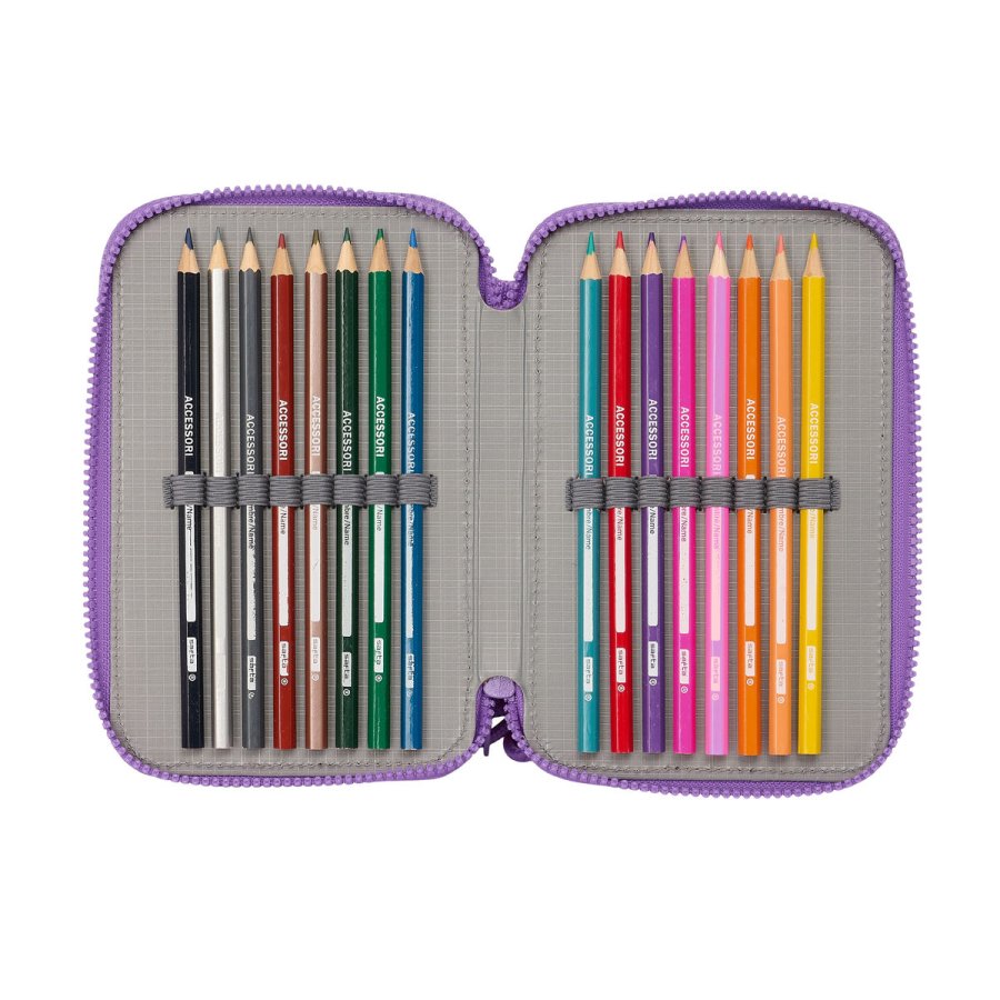 Tredobbelt Penalhus Lilo & Stitch Sweet Bl Syren 12,5 x 19,5 x 5,5 cm 36 Dele #5