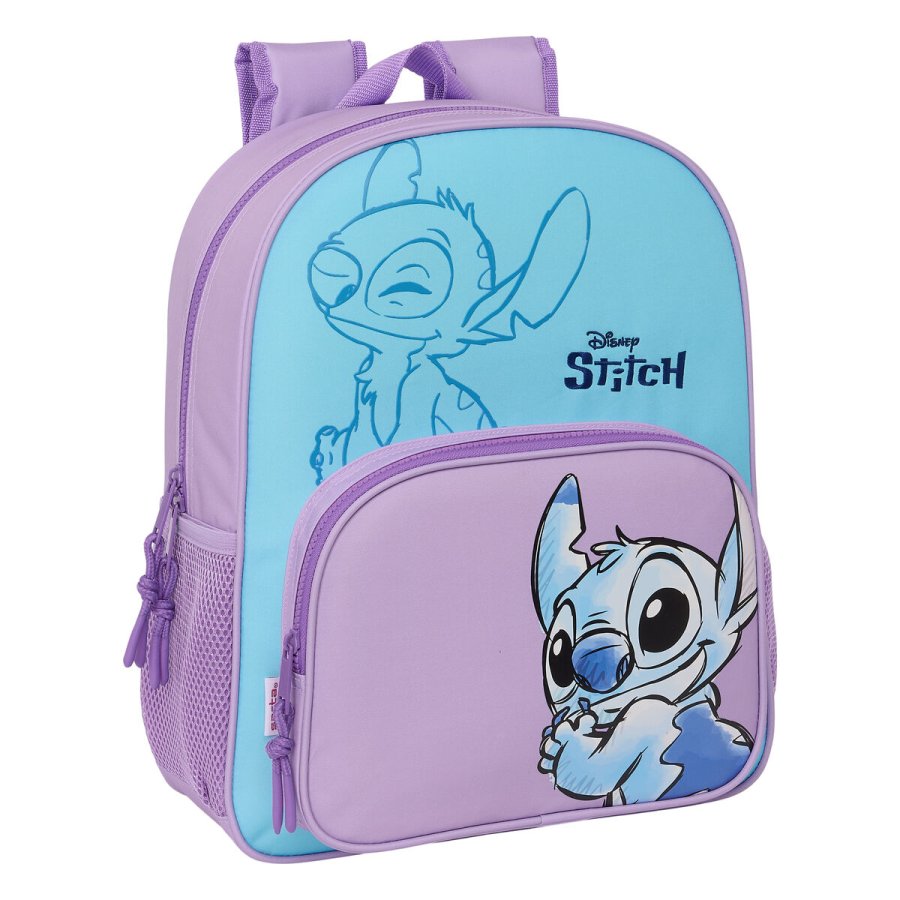 Skoletaske Lilo & Stitch Sweet Bl� Syren 32 x 38 x 12 cm #1