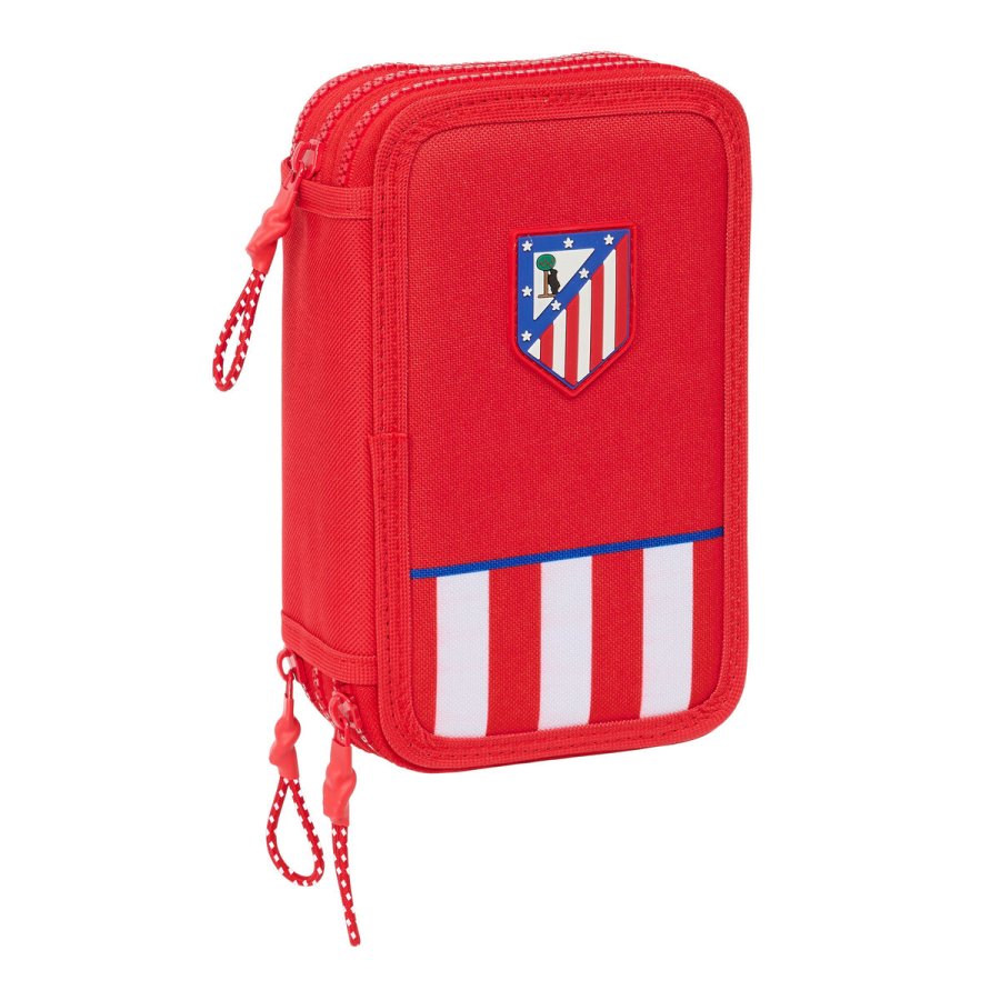 Tredobbelt Penalhus Atltico Madrid Rd 12,5 x 19,5 x 5,5 cm 36 Dele #1