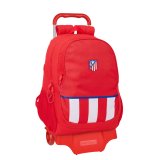 Skolerygsk med Hjul Atltico Madrid Rd 32 x 44 x 16 cm #1