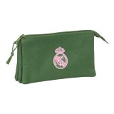 Tredobbelt bretaske Real Madrid C.F. Khaki 22 x 12 x 3 cm #1