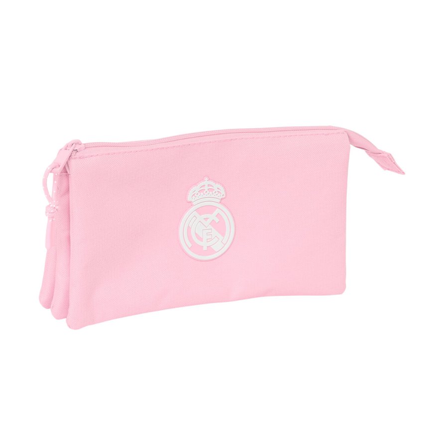 Tredobbelt bretaske Real Madrid C.F. Pink 22 x 12 x 3 cm #1