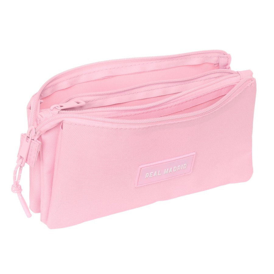 Tredobbelt bretaske Real Madrid C.F. Pink 22 x 12 x 3 cm #3