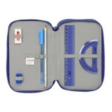 Tredobbelt Penalhus F.C. Barcelona 24/25 Rdbrun Marinebl 12,5 x 19,5 x 5,5 cm 36 Dele #4