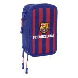 Tredobbelt Penalhus F.C. Barcelona 24/25 Rdbrun Marinebl 12,5 x 19,5 x 5,5 cm 36 Dele #1
