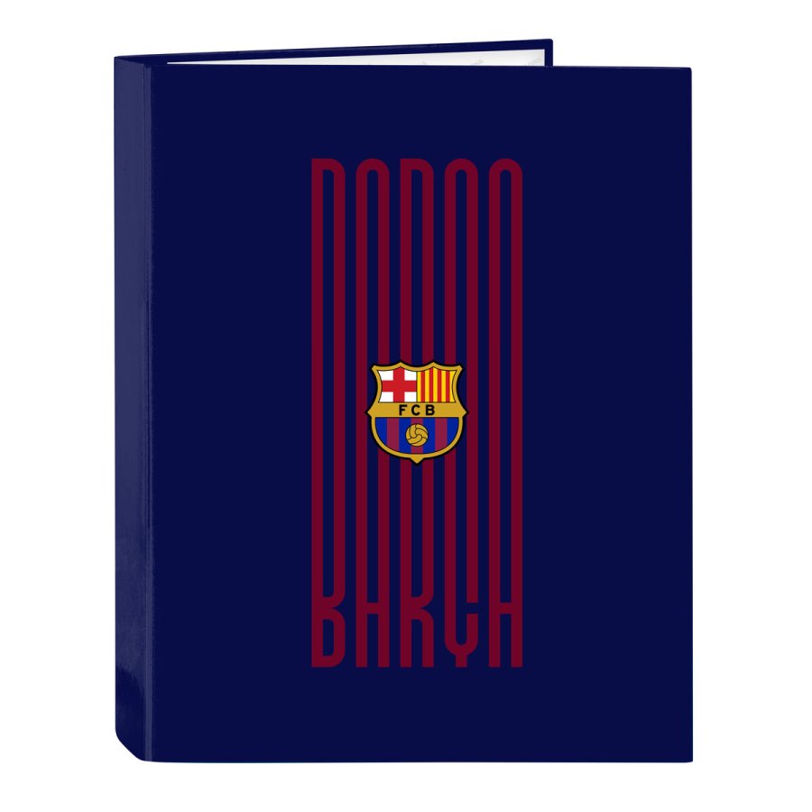 Ringbind F.C. Barcelona 24/25 Rdbrun Marinebl A4 26.5 x 33 x 4 cm #1