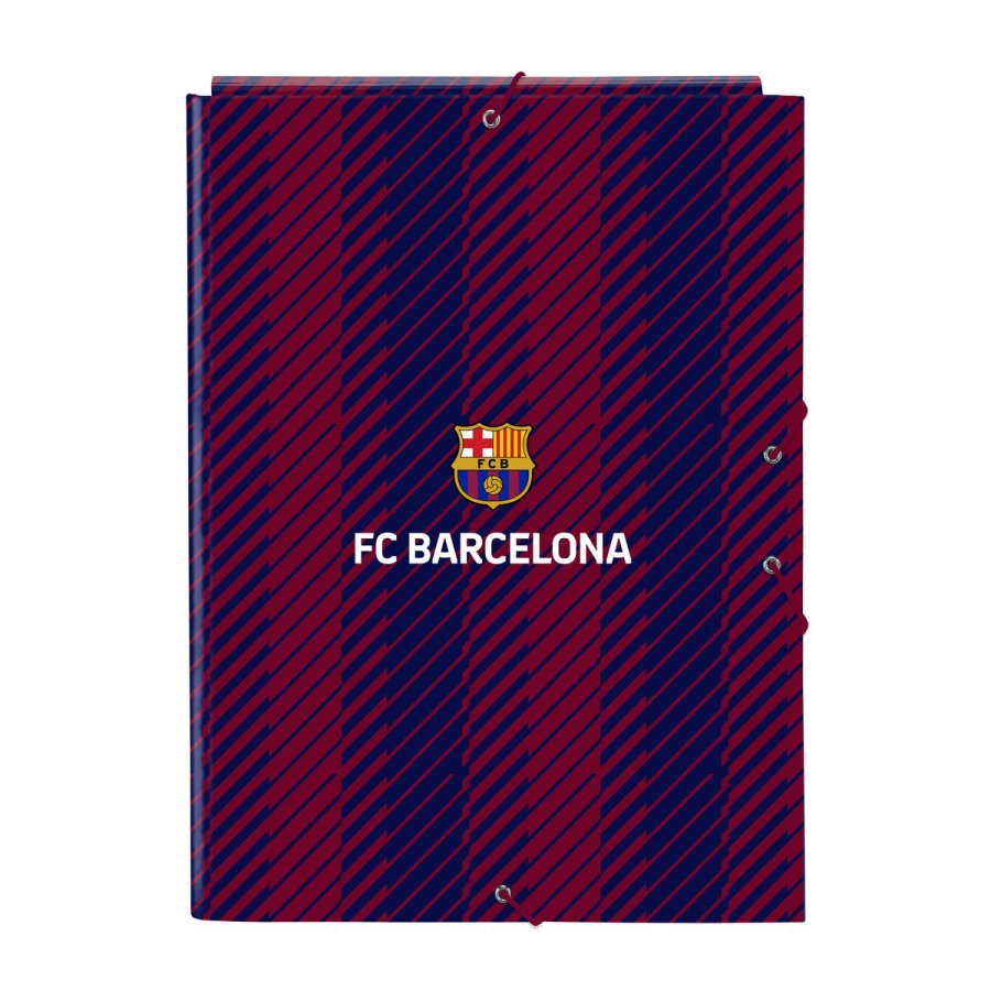Organiser mappe F.C. Barcelona 24/25 Rdbrun Marinebl A4 26 x 33.5 x 2.5 cm #1