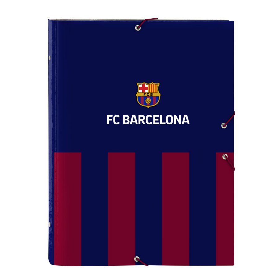 Organiser mappe F.C. Barcelona 24/25 Rdbrun Marinebl A4 26 x 33.5 x 4 cm #1