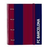 Ringbind F.C. Barcelona 24/25 Rdbrun Marinebl 27 x 32 x 3.5 cm #1