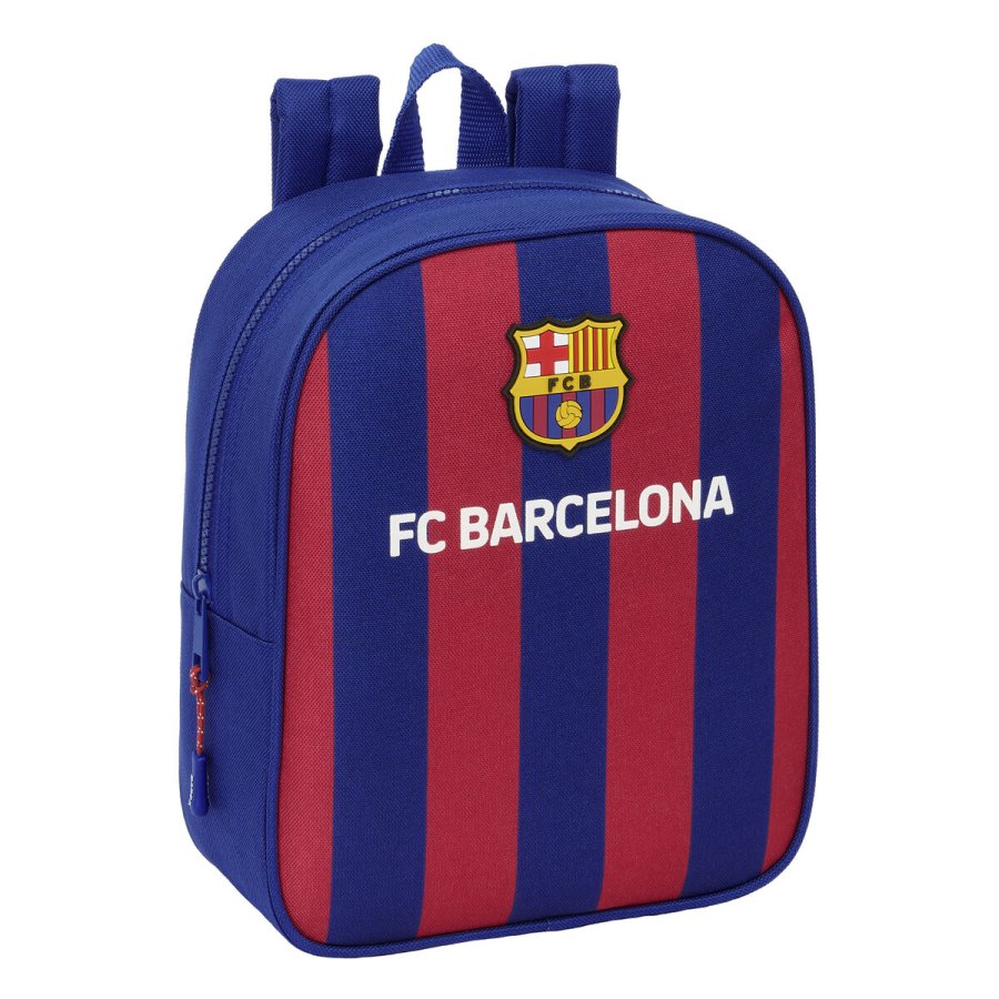 Skoletaske F.C. Barcelona 24/25 Rdbrun Marinebl 22 x 27 x 10 cm #1