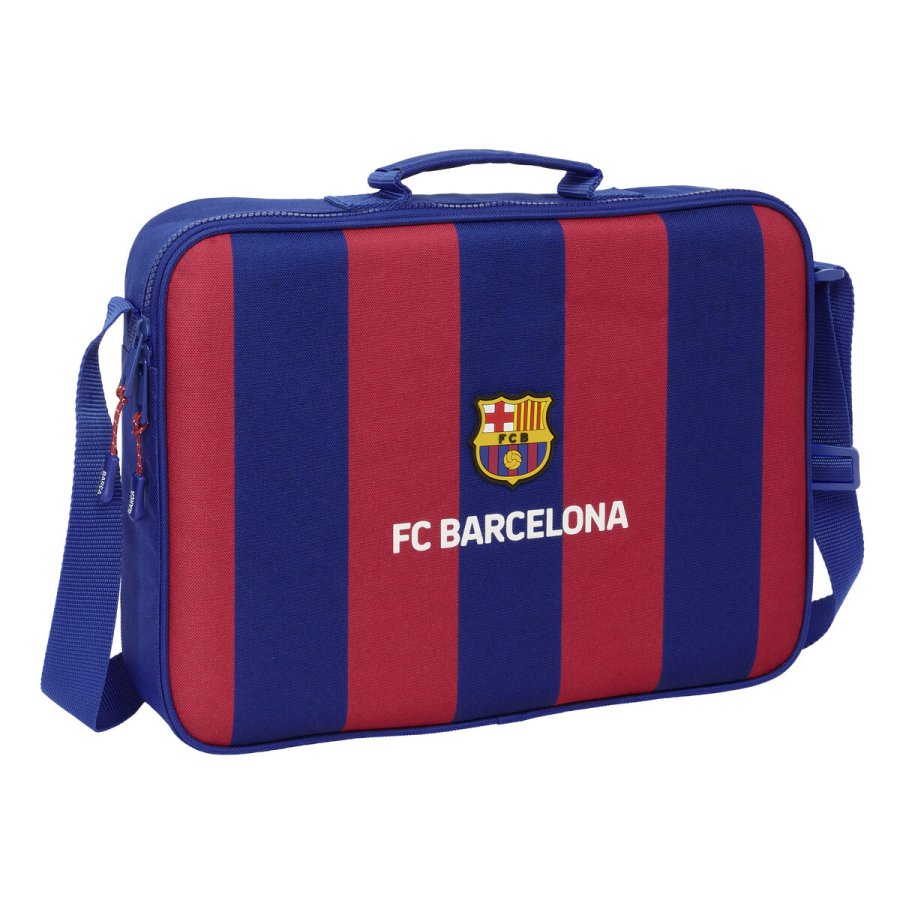 Skoletaske F.C. Barcelona 24/25 Rdbrun Marinebl 38 x 28 x 6 cm Punge #1