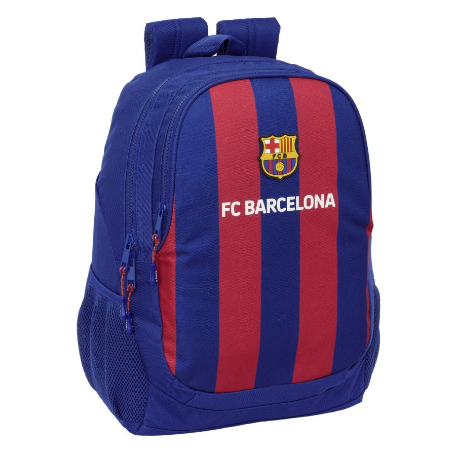 Skoletaske F.C. Barcelona 24/25 Rdbrun Marinebl 32 x 44 x 16 cm #1