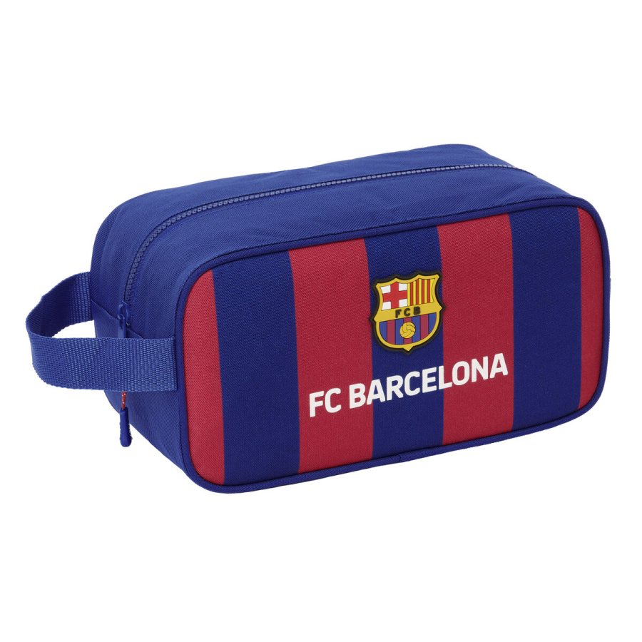 Rejseskotaske F.C. Barcelona R�dbrun Marinebl� 29 x 15 x 14 cm #1