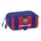 Tredobbelt bretaske F.C. Barcelona 24/25 Rdbrun Marinebl 21,5 x 10 x 8 cm #1