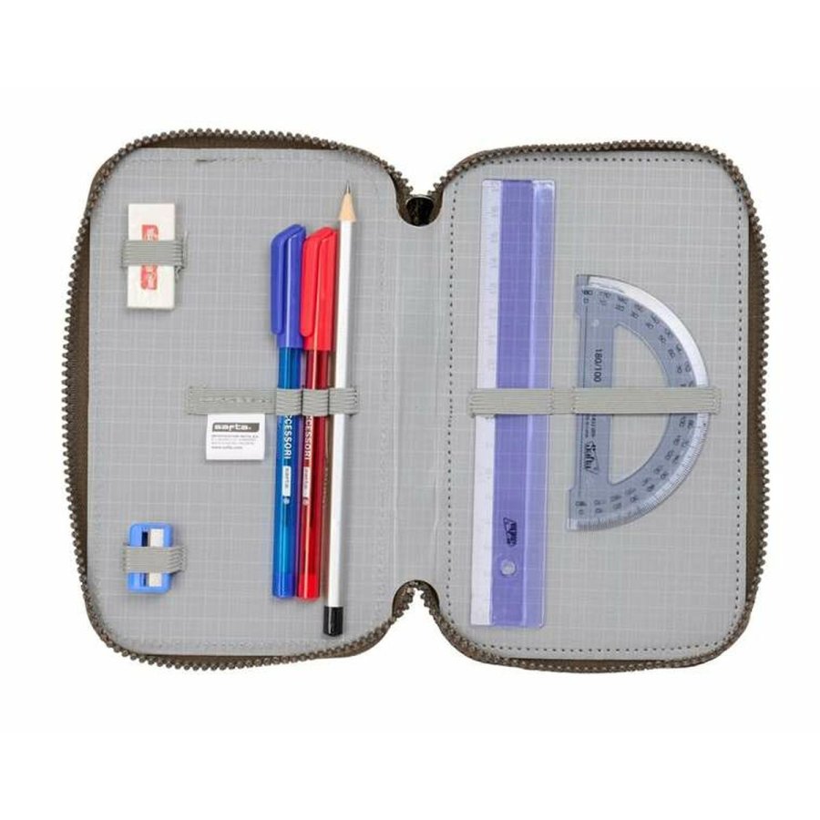 Tredobbelt Penalhus Jurassic World 12,5 x 19,5 x 5,5 cm 37 Dele #4