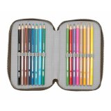 Tredobbelt Penalhus Jurassic World 12,5 x 19,5 x 5,5 cm 37 Dele #5