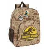 Skoletaske Jurassic World Beige 33 x 42 x 14 cm #1