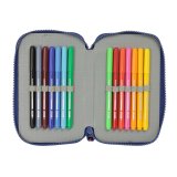 Dobbelt penalhus Safta Captain 12,5 x 19,5 x 4 cm Dobbelt penalhus 29 Dele #3