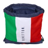 Rygsk med Snore Benetton Flag Marinebl 35 x 40 x 1 cm #4