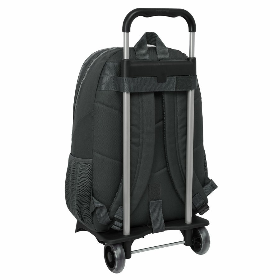 Skolerygsk med Hjul Real Madrid C.F. Gr 32 x 44 x 16 cm #2