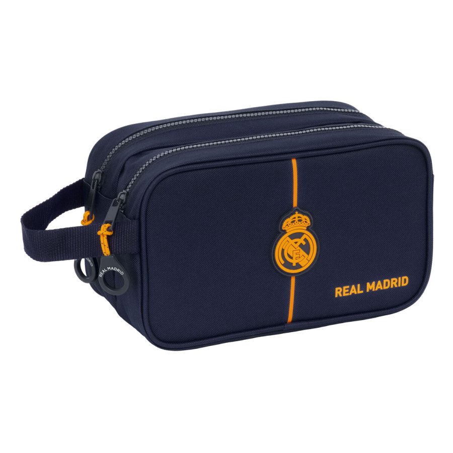 Rejsetoilettaske Real Madrid C.F. 2nd Kit 24/25 Marinebl Sportslig 26 x 15 x 12.5 cm #1