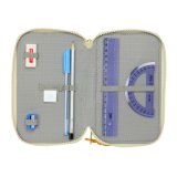 Tredobbelt Penalhus Mufasa Grn Beige 12,5 x 19,5 x 5,5 cm 37 Dele #5