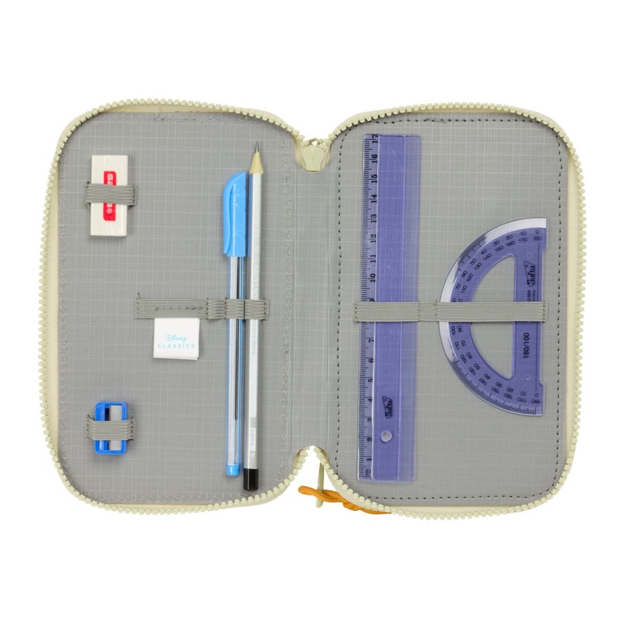 Tredobbelt Penalhus Mufasa Grn Beige 12,5 x 19,5 x 5,5 cm 37 Dele #5