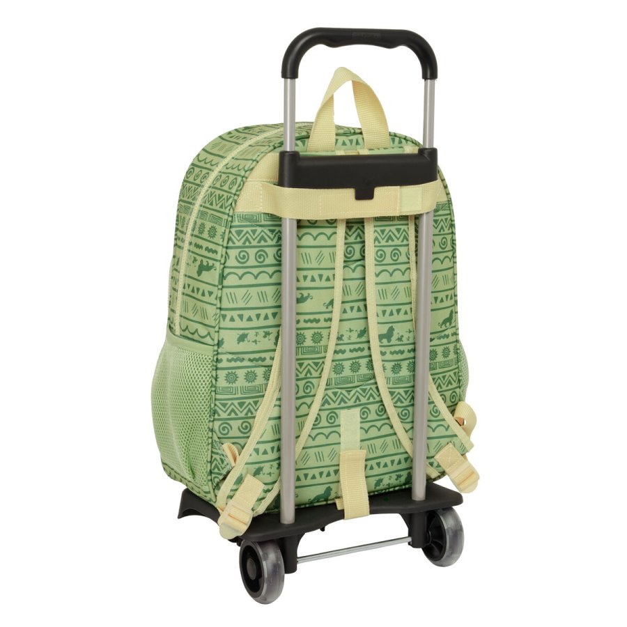 Skolerygsk med Hjul Mufasa Grn Beige 33 x 42 x 14 cm #2