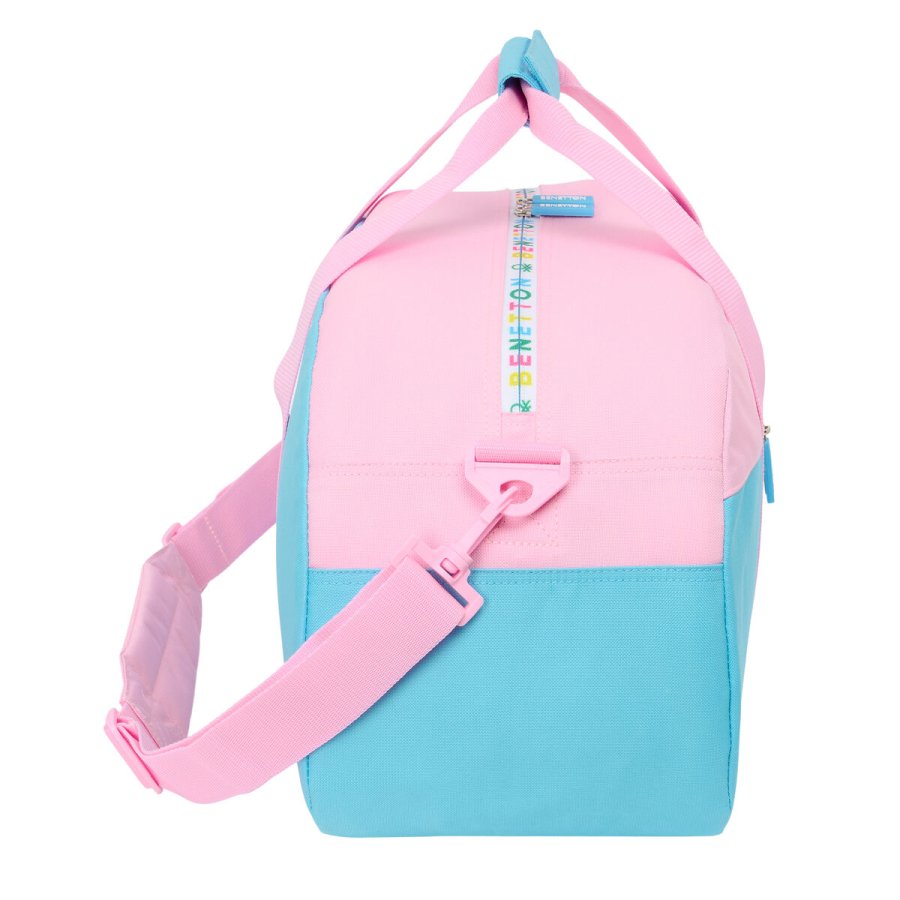 Sportstaske Benetton Unique Pink Turkisbl 50 x 26 x 20 cm #3