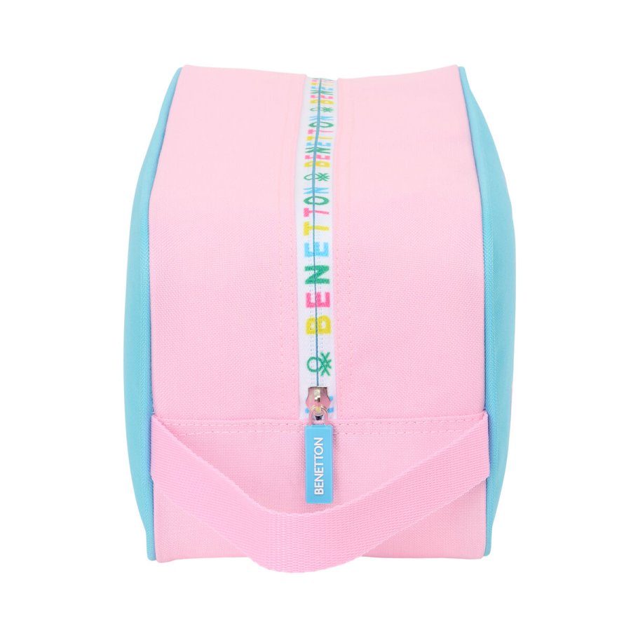 Rejseskotaske Benetton Unique Pink Turkisbl� 29 x 15 x 14 cm #2