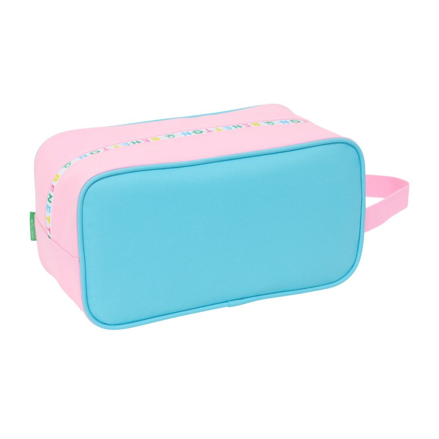 Rejseskotaske Benetton Unique Pink Turkisbl� 29 x 15 x 14 cm #3