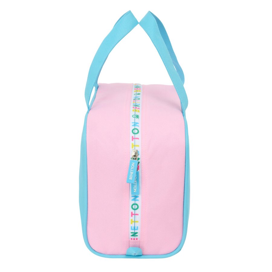 Rejsetoilettaske Benetton Unique Pink Turkisbl 31 x 14 x 19 cm #3