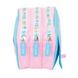 Tredobbelt bretaske Benetton Unique Pink Turkisbl 21,5 x 10 x 8 cm #3