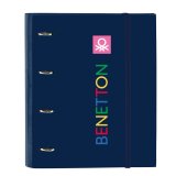 Ringbind Benetton Damero Marinebl 27 x 32 x 3.5 cm #1