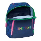 Rygs�k Benetton Damero Marinebl� 25 x 30 x 13 cm #4