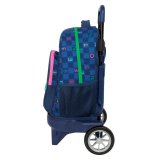 Skoletaske Benetton Damero Marinebl 33 x 45 x 22 cm #3