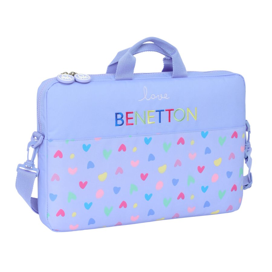 Laptop Case Benetton Lila 40 x 27 x 4 cm #1