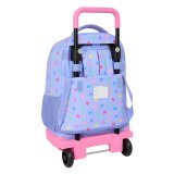 Skoletaske Benetton Lila Syren 33 x 45 x 22 cm #3