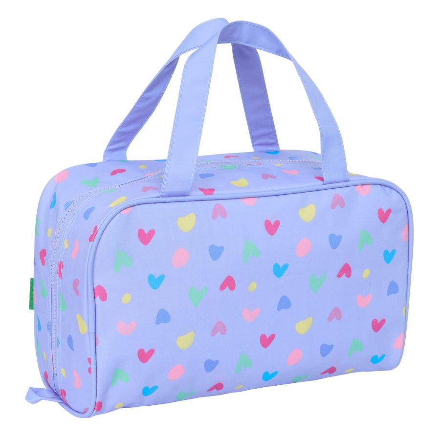 Rejsetoilettaske Benetton Lila Syren 31 x 14 x 19 cm #3
