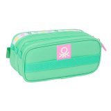 Tredobbelt bretaske Benetton Mint Grn 21,5 x 10 x 8 cm #4