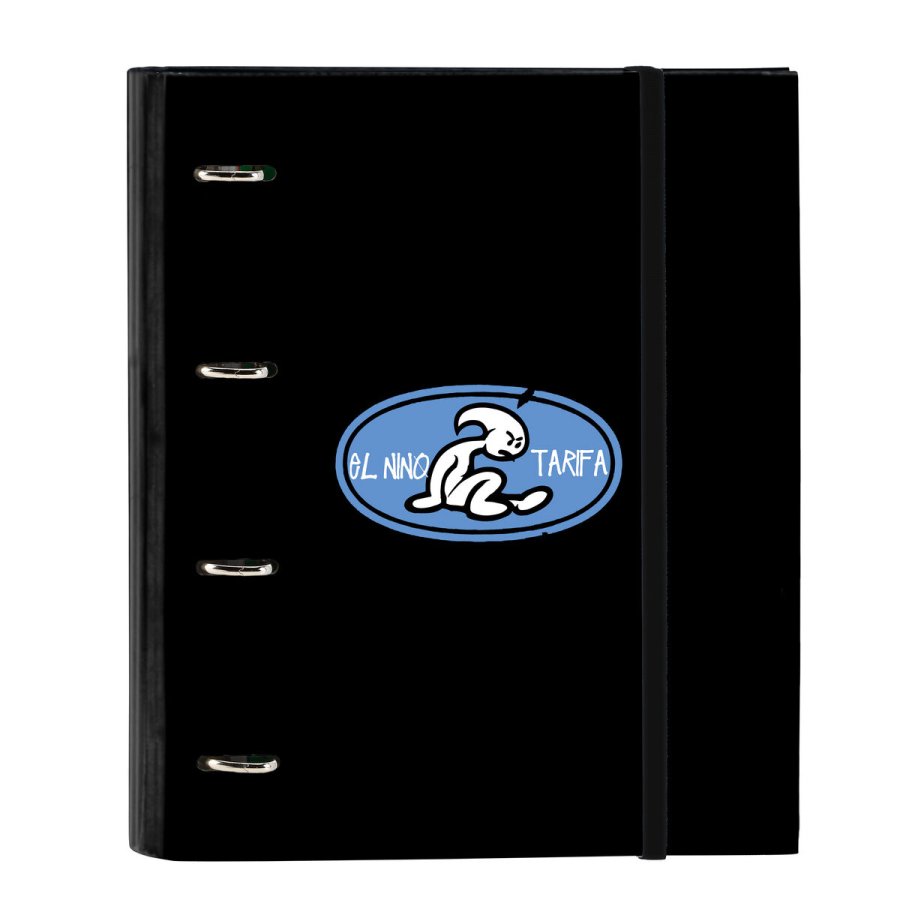 Ringbind El Nio Roller Bl Sort 27 x 32 x 3.5 cm #1