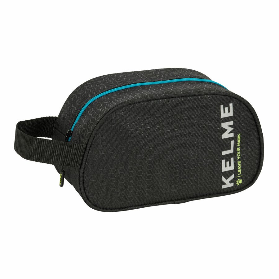 Rejsetoilettaske Kelme Iron Sort 26 x 15 x 12 cm #1
