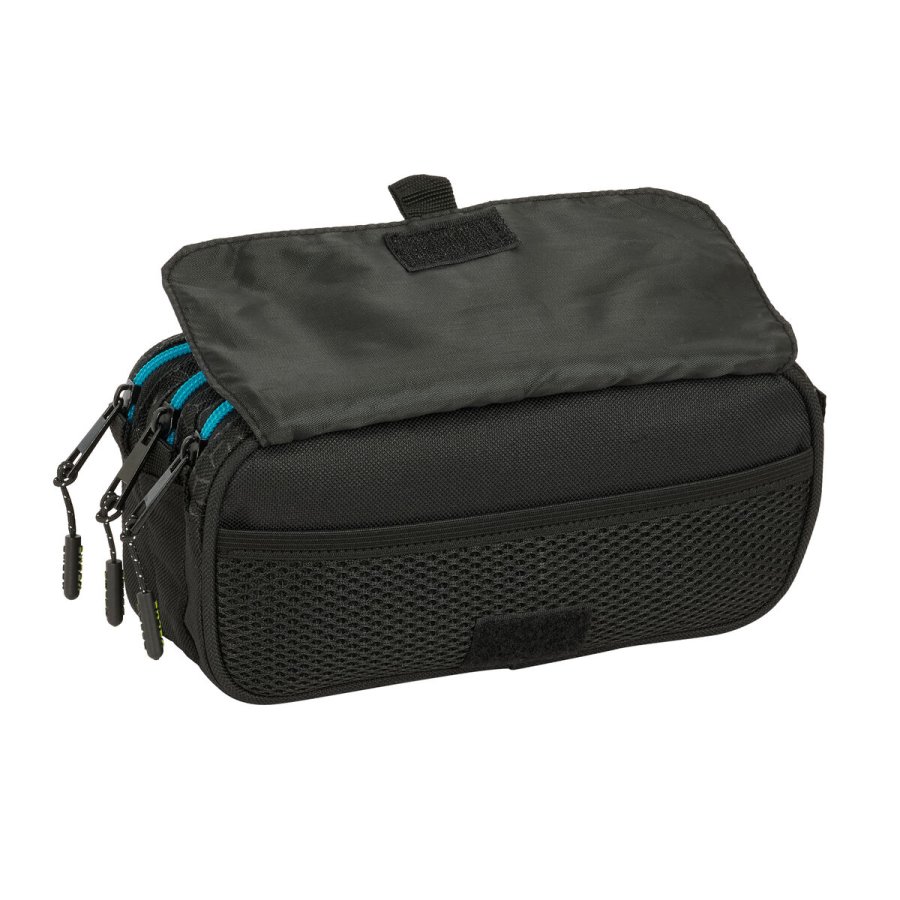 Tredobbelt bretaske Kelme Iron Sort 21,5 x 10 x 8 cm #4